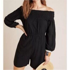 Anthropology X Amadi Long Sleeves Romper